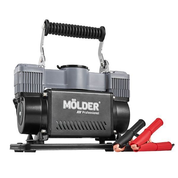 Автомобільний компресор MOLDER Turbo Air 12В, 10 Атм, 90 л/хв, з клемами АКБ (MA25300) MA25300 фото