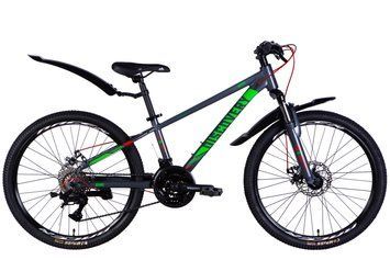 Велосипед AL 24" Discovery QUBE DD CS рама-11,5" сірий 2025 OPS-DIS-24-336 фото