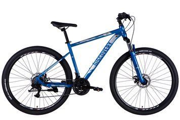 Велосипед ST 29" Discovery TREK DD FR рама-19" синьо-сріблястий 2025 OPS-SP-29-077 фото
