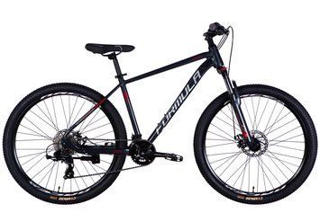 Велосипед AL 27.5" Formula THOR DD CS рама-18" чорний зі сріблястим 2026 OPS-FR-27.5-307 фото
